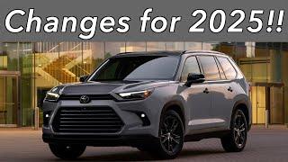 The Toyota Grand Highlander Line-Up Expands for 2025! Full Pricing Revealed!