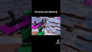 Player got clipped #shorts #clips #fortnite #clix #buga #games #jivantvchannel