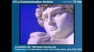 1989 Estate Planning Ads from the UCLA Communication Archive