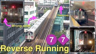 (7) trains reverse running under CBTC protection