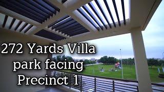 New 272 yards Villa for sale in Precinct 1 Bahria Town Karachi, Pakistan.