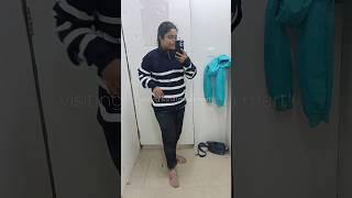 VISITING VISHAL MEGA MART!️ #shopping #wintercollection #ytshorts #minivlog