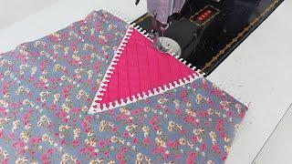 बनाने में आसान और देखने में कितना Unique है ये Sleeves डिज़ाइन | Sleeves Design with Lace