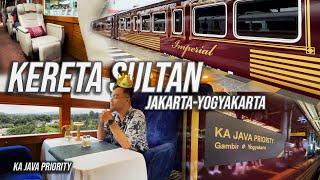 NYOBAIN MUDIK NAIK KERETA API MEWAH JAKARTA - JOGJA  Naik KA Java Priority Gambir - Yogyakarta