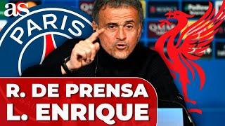 LUIS ENRIQUE, rueda de prensa COMPLETA | PSG 0 - LIVERPOOL 1