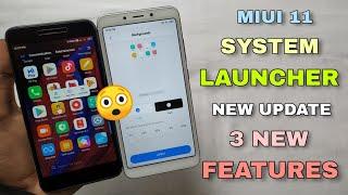 MIUI 11 New System Launcher Update Rolling Out | Remove & Uninstall Feature