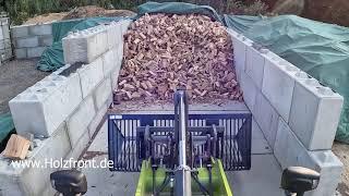 Rabaud Siebanlage Brennholzreinigung bei Holzfront