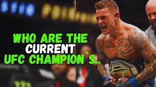 Who Are The CURRENT UFC CHAMPION`S - All Weight DIVISION #ufc #mma