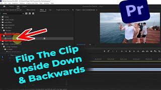 Rotate Clips Upside Down and Backwards with Vertical & Horizontal Flip Effects