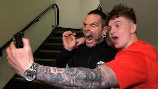 Joe Weller enjoys a WWE VIP Experience in Brighton, England