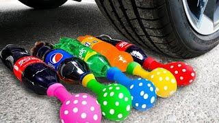 The Best 100 Moments Crushing Experiments! Car vs Crunchy Soft Things Compilation/ Carwheel ASMR