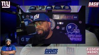 Giants Lose to the Bucs 30-7 | It's Really Over for Daboll Too New York Giants vs Tampa Bay Reaction