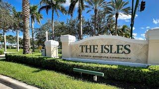 The Isles Palm Beach Gardens Florida homes for sale driving tour real estate