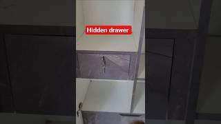 hidden Drawer in wardrobe !!  #secretlocker #hidden #tijori #lockers #shorts #viralvideo