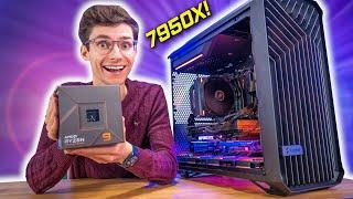 The ULTIMATE Ryzen 9 7950X Gaming PC!  RTX 3090 Ti + Ryzen 7000 Gameplay Benchmarks & Build Guide!