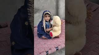 chhota babu ️ with teddy bear #shorts#viralvideo#shortsvideo#short#rockstar#trending #viral