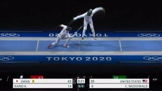 An Insane 16 Point Snatched By Kano!! Final Team Bout Highlights Japan v USA | T16 Tokyo Olympics 