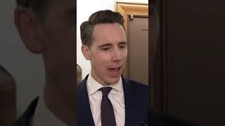 Josh Hawley Slams Bipartisan Border Bill: 'What We're Seeing Here Is Not Leadership'