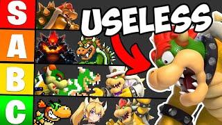 Ranking How USELESS Bowser is in Every Mario Game