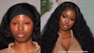 DARK SKIN MAKEUP TUTORIAL FT MY SISTER DOUBRA