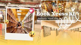 Why it's cool to visit Book Xcess (Bookstore Cafe) KL - Amber Travel Vlog