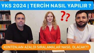 YKS 2024 | Tercihler Nasıl Yapılmalı ? Bu Sene Çok Riskli Yanlış Tercih Yapmamak İçin İzle ️