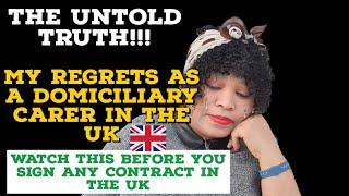 I REGRET MOVING TO THE UK AS A DOMICILIARY CARER | THE UNTOLD TRUTH! #myreality #tipstar.ru #uk