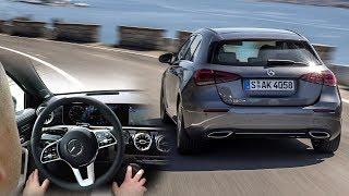 Mercedes A Class 2018: semi-autonomous driving real-life test :: [1001cars]