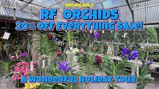 Just in time for the holidays! Legendary R.F. Orchids holds their semi-annual 20% off sale.