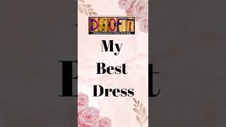 My Best Dress In DSOFT Part 3 #dsoft#admission #course #fashiondesigning  #actresssaranyaponvannan