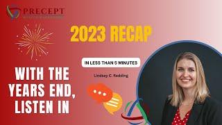 2023 Year End Recap with Lindsey Redding | Precept Wealth Management