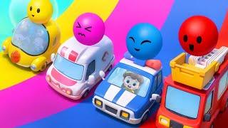 Colors Song with Cars | Transport Adventure with Colors | Nursery Rhymes & Kids Songs | BabyBus