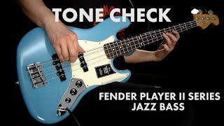 TONE CHECK: Fender Player II Jazz Bass Demo | Cream City Music