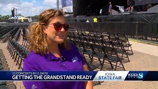 Iowa State Fair: What does it take to make 11 Grandstand shows successful?