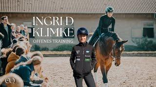 Ingrid Klimke offenes Training - open Training Day