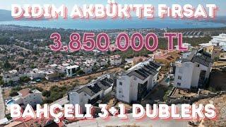 Didim Akbük’te 3+1 Dubleks Kelepir Fiyat 3.850.000 Tl