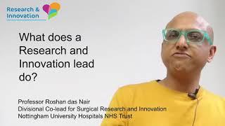 Clinical Leadership for research at Nottingham University Hospitals