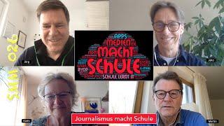 SMM 026 Journalismus macht Schule mit Karin Abenhausen, Martin Reckweg und Jörg Sadrozinski