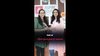 Krishna Pandya Visited Aspire Square