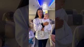 Passengers don’t want baby on the plane! #babytravel #momlife #couplescomedy #6monthsbaby #plane