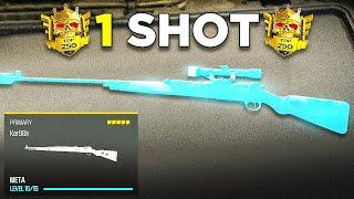 *NEW* ONE SHOT Kar98K Loadout is BROKEN in Warzone! ( Best Kar 98 Class Setup ) - MW3