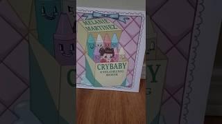 unboxing Melanie Martinez Crybaby coloring book!!!