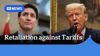 Canada, China hit back at Trump over hefty tariffs | ABC NEWS