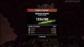 Shadow of the Tomb Raider : DLC Désir de Zipacna - Score Attack Or