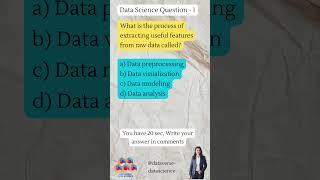 Data Science and Machine Learning quiz - 1