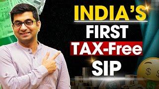 India's 1st TAX-FREE SIP Plan with zero allocation charges! Anuj Gupta #sip #investing #ulipindia