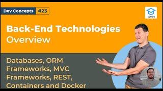 What You Need to Know About Back-End Technologies [Dev Concepts #23]