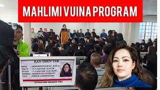Mahlimi vuina program sevenday kohhran hall