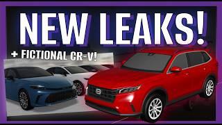 Fictional CR-V, 2025 CAMRY, and Leaks for the First 2025 Update! | Greenville Roblox