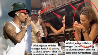 WIZKID And Jada P Having Fun At The Back Stage After His Afronation Live Performance